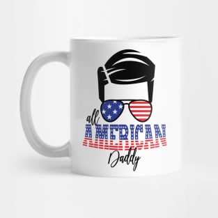 4th of July All American Daddy Mug